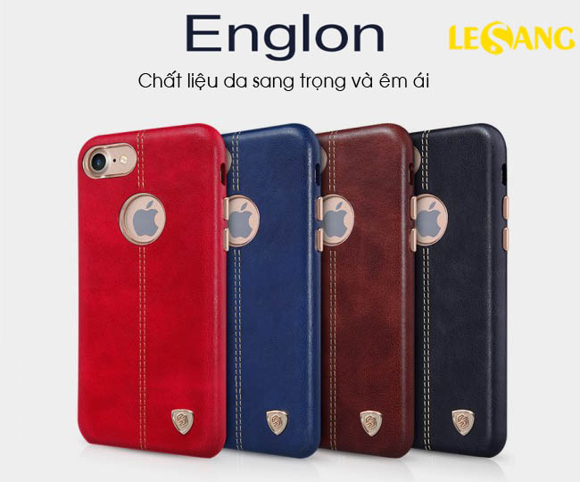 Ốp lưng iPhone 7 Englon Leather Cover 1